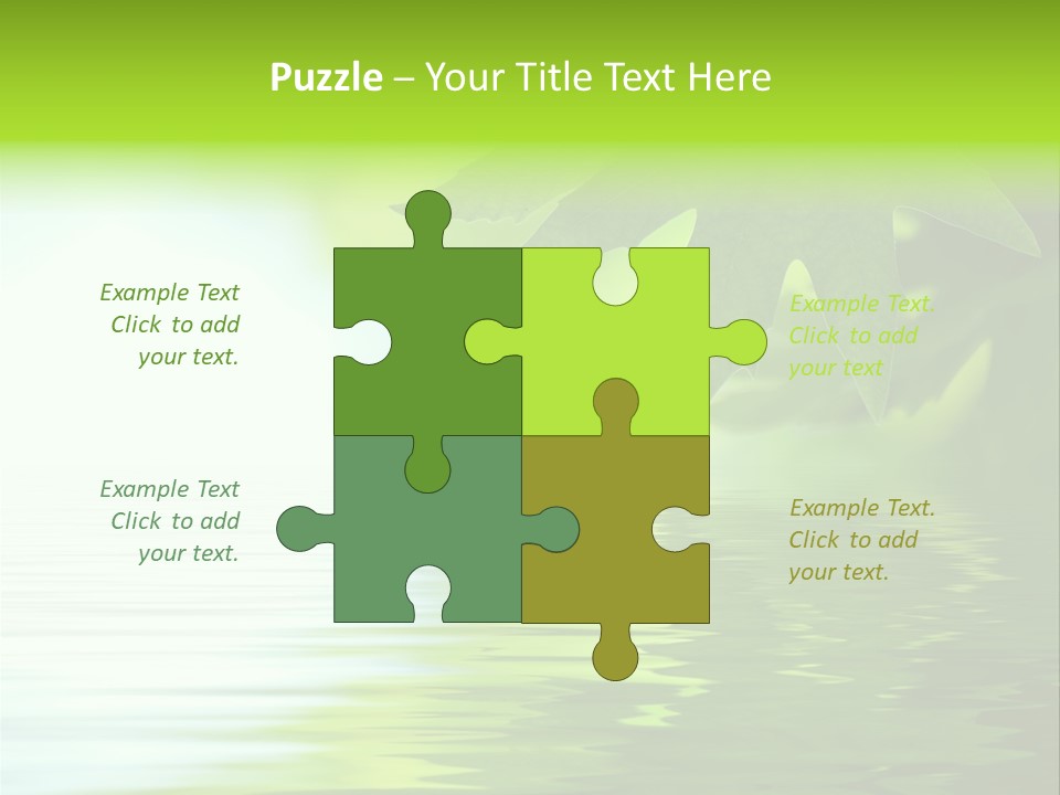 Tie Illustration Figure PowerPoint Template