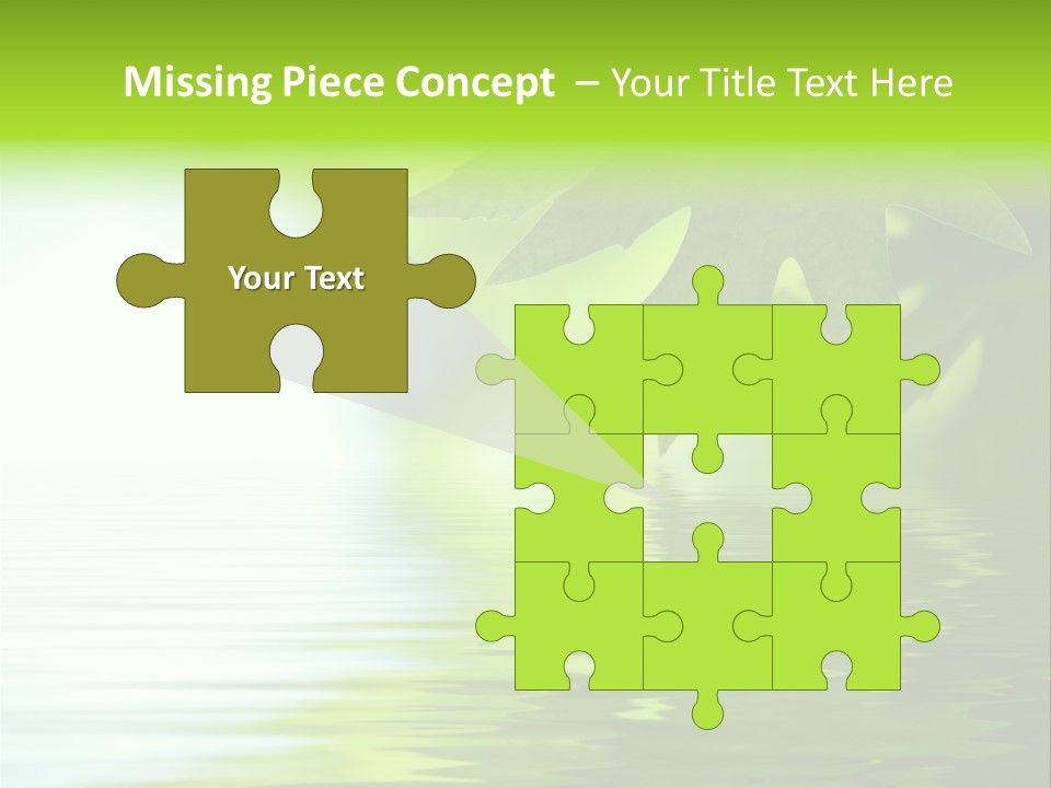 Tie Illustration Figure PowerPoint Template