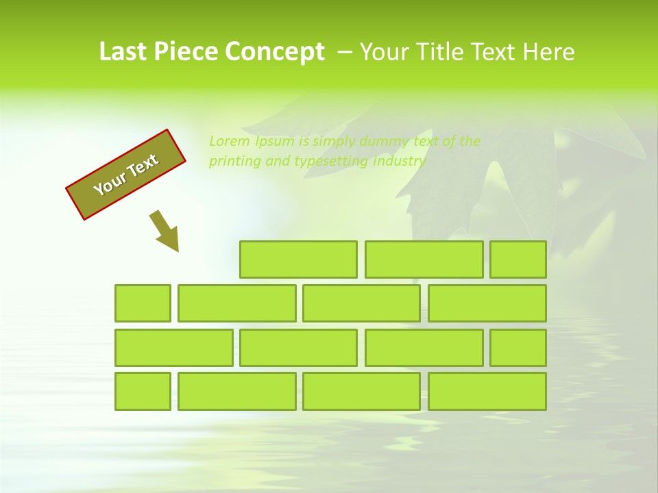 Tie Illustration Figure PowerPoint Template