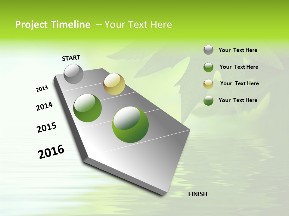 Tie Illustration Figure PowerPoint Template