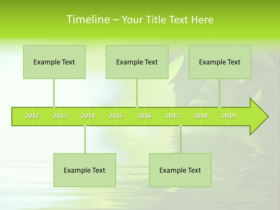 Tie Illustration Figure PowerPoint Template