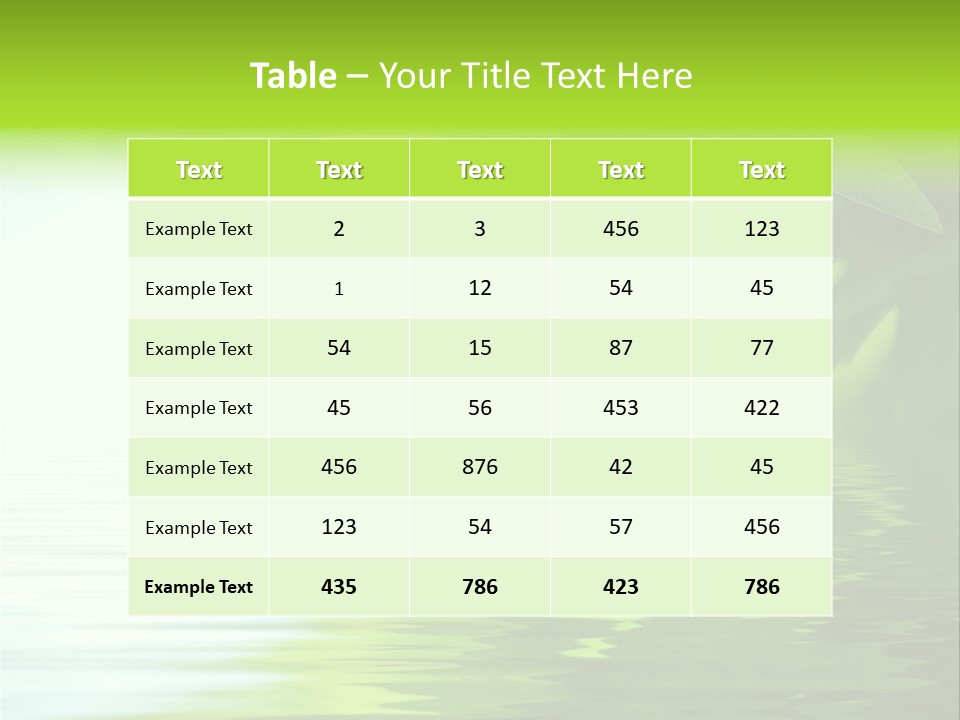 Tie Illustration Figure PowerPoint Template