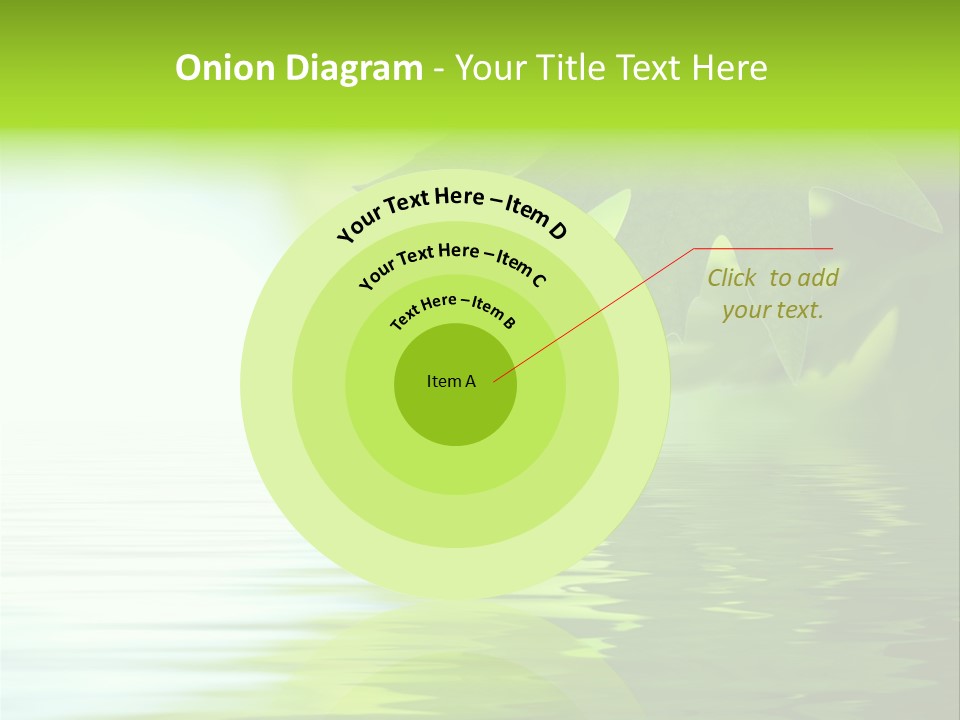 Tie Illustration Figure PowerPoint Template