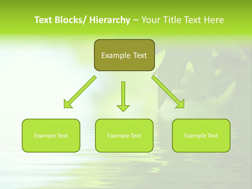 Tie Illustration Figure PowerPoint Template