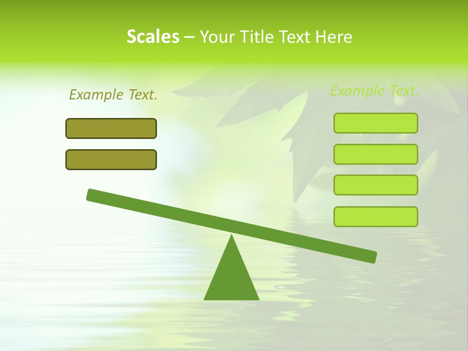 Tie Illustration Figure PowerPoint Template