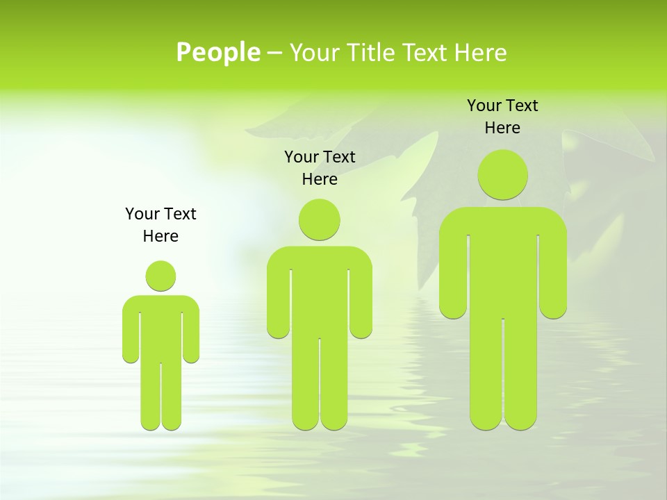 Tie Illustration Figure PowerPoint Template