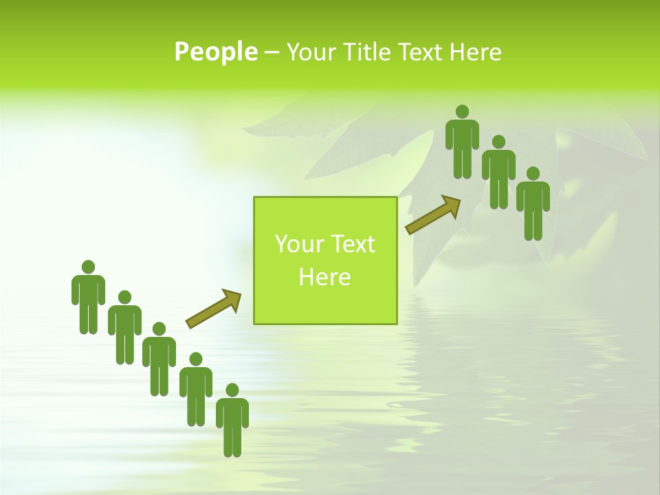 Tie Illustration Figure PowerPoint Template