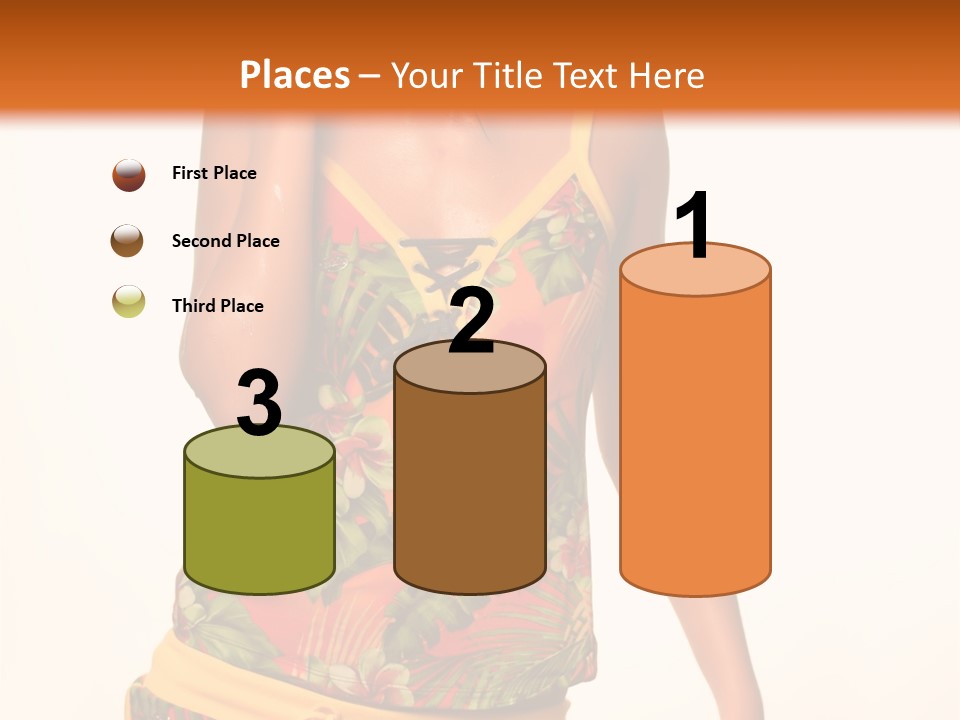 Makeup Portrait Lady PowerPoint Template