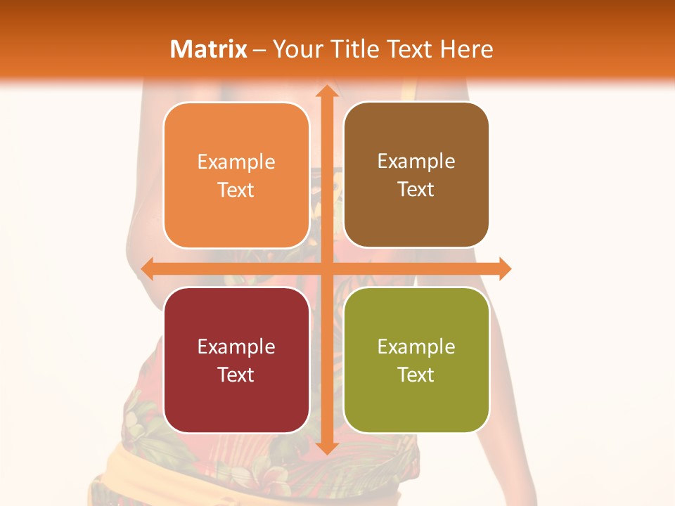 Makeup Portrait Lady PowerPoint Template