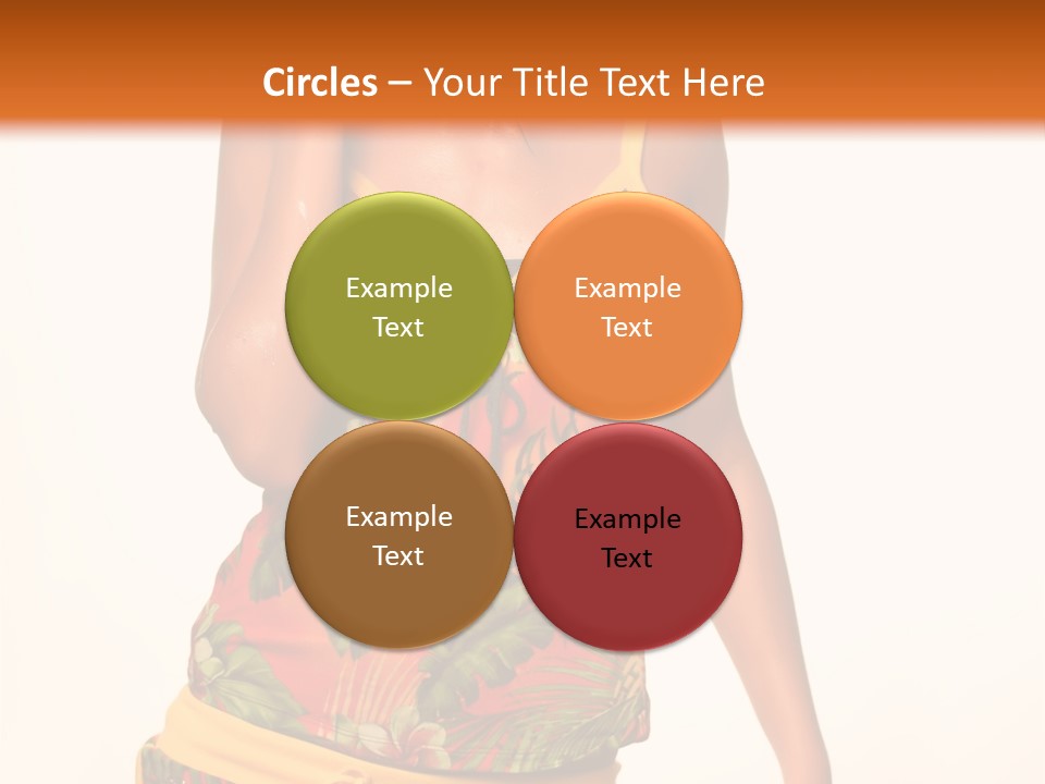 Makeup Portrait Lady PowerPoint Template