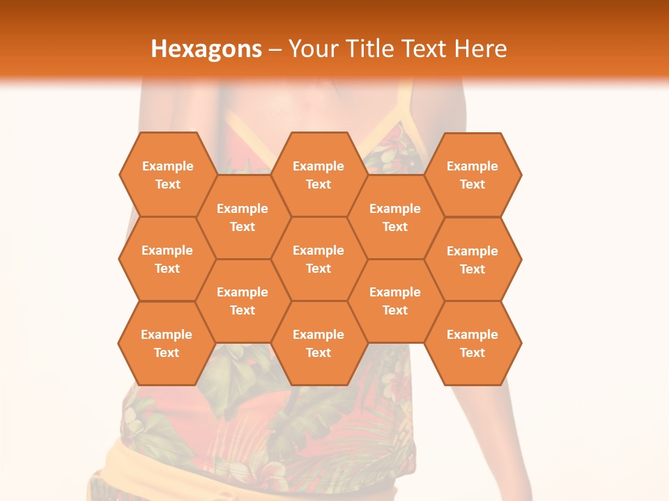 Makeup Portrait Lady PowerPoint Template