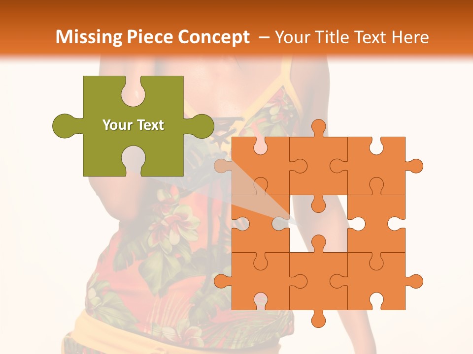 Makeup Portrait Lady PowerPoint Template