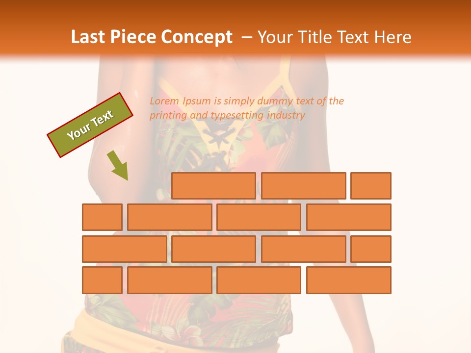 Makeup Portrait Lady PowerPoint Template