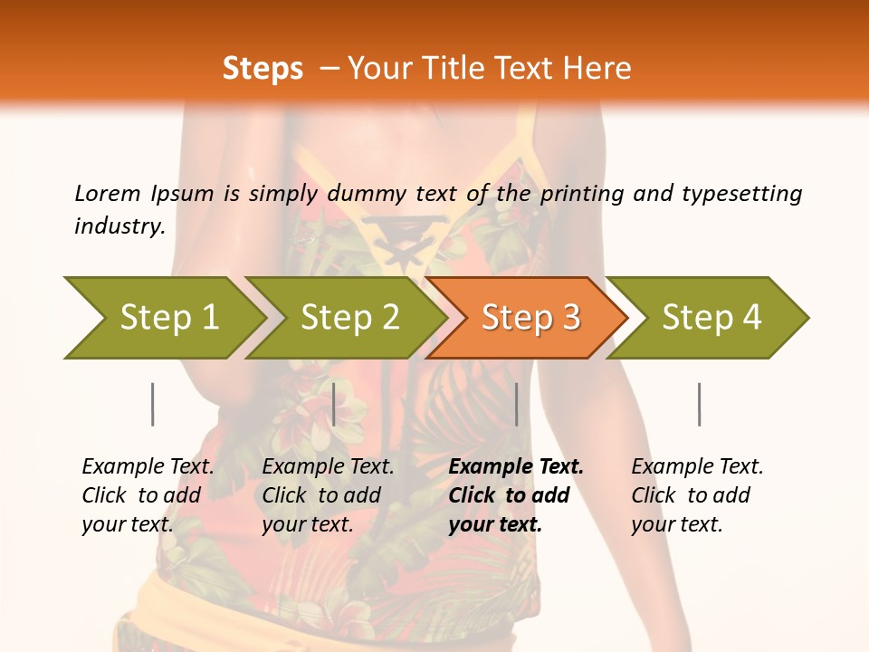 Makeup Portrait Lady PowerPoint Template