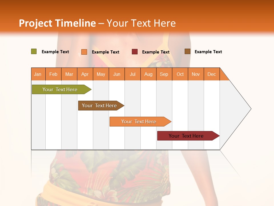 Makeup Portrait Lady PowerPoint Template