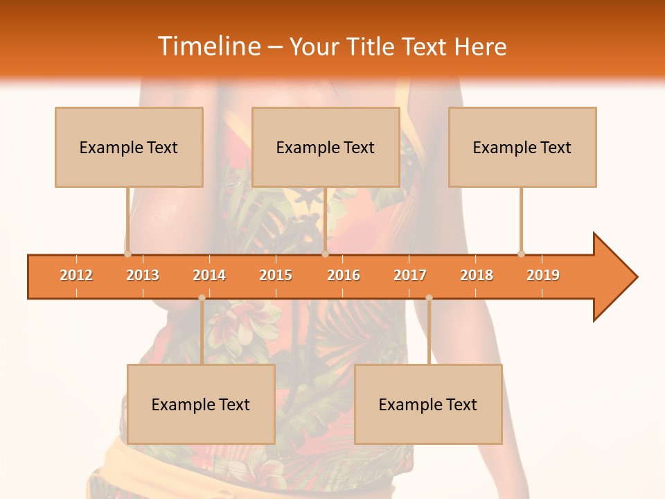 Makeup Portrait Lady PowerPoint Template