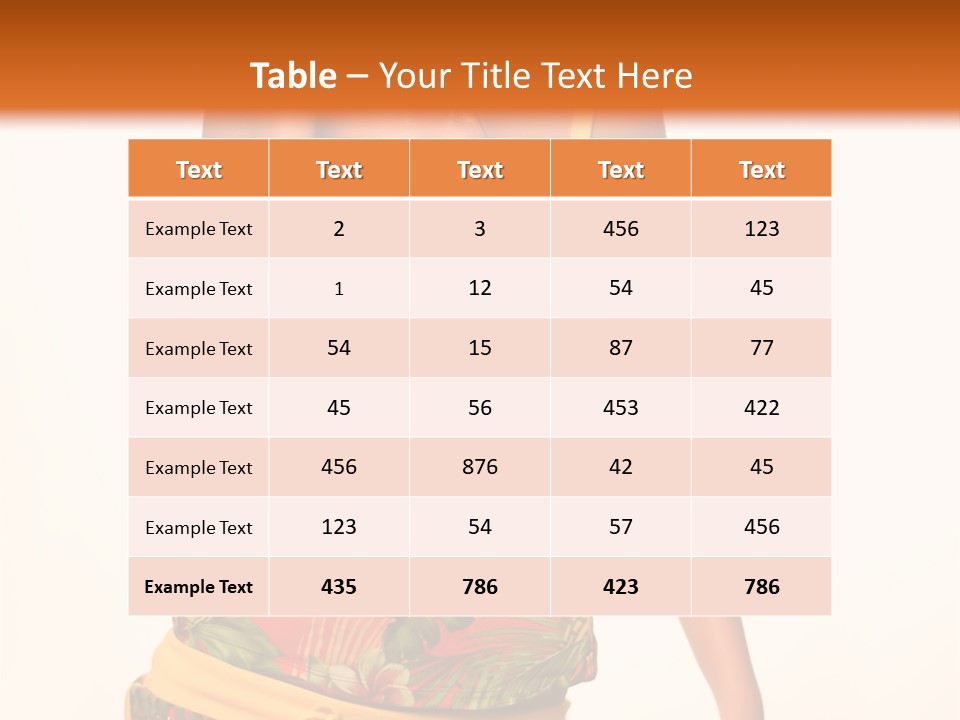 Makeup Portrait Lady PowerPoint Template