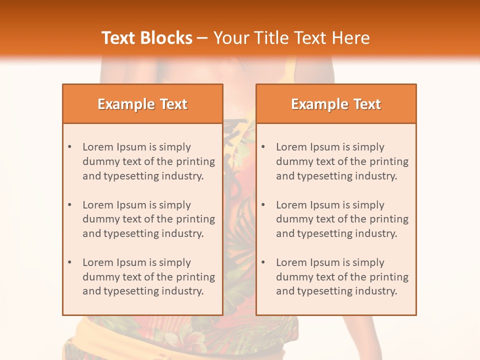 Makeup Portrait Lady PowerPoint Template