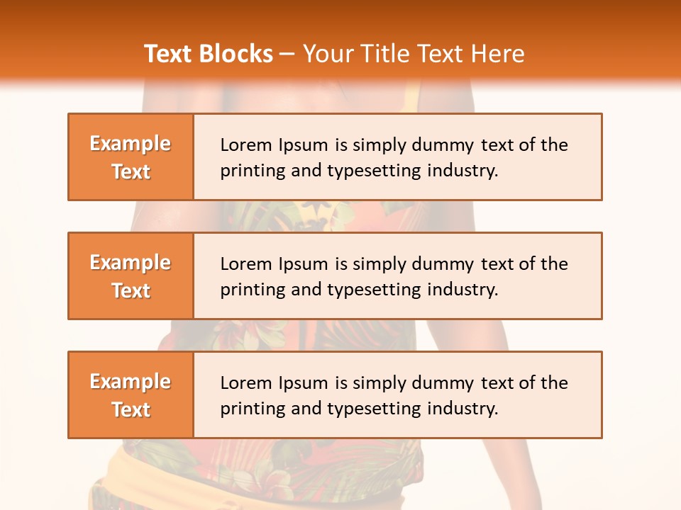 Makeup Portrait Lady PowerPoint Template