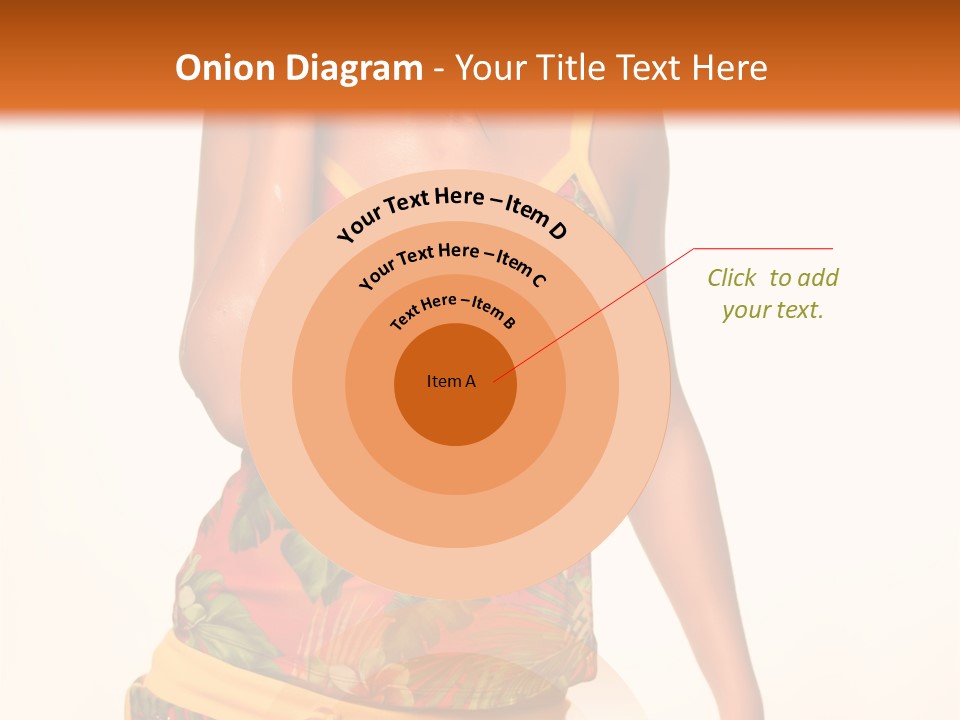 Makeup Portrait Lady PowerPoint Template