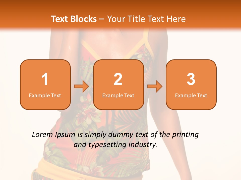 Makeup Portrait Lady PowerPoint Template