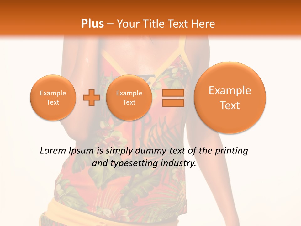 Makeup Portrait Lady PowerPoint Template