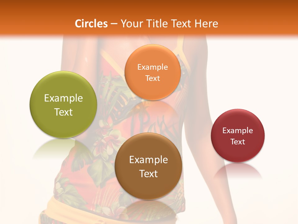 Makeup Portrait Lady PowerPoint Template