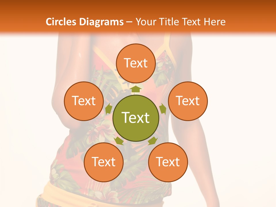 Makeup Portrait Lady PowerPoint Template