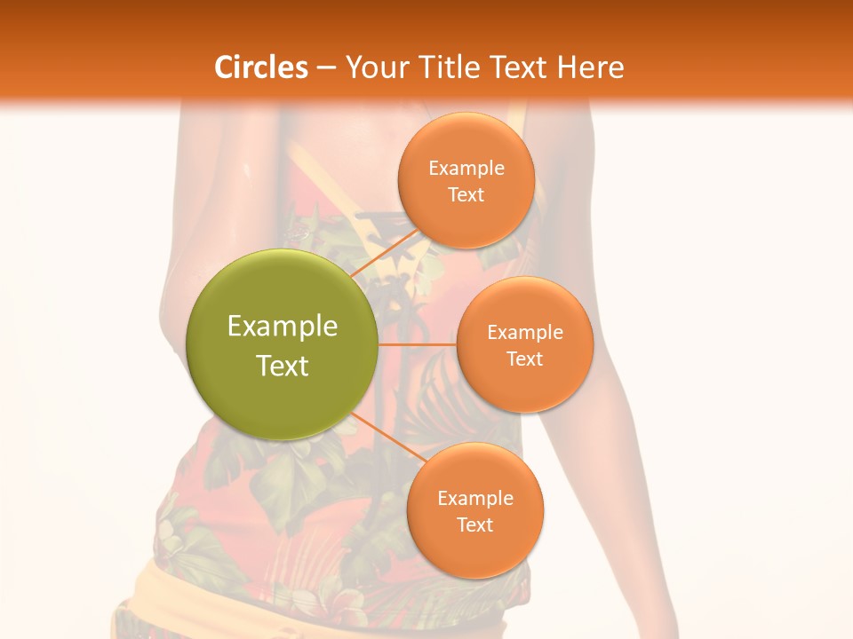 Makeup Portrait Lady PowerPoint Template