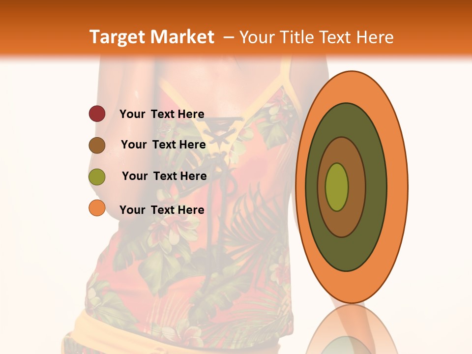 Makeup Portrait Lady PowerPoint Template