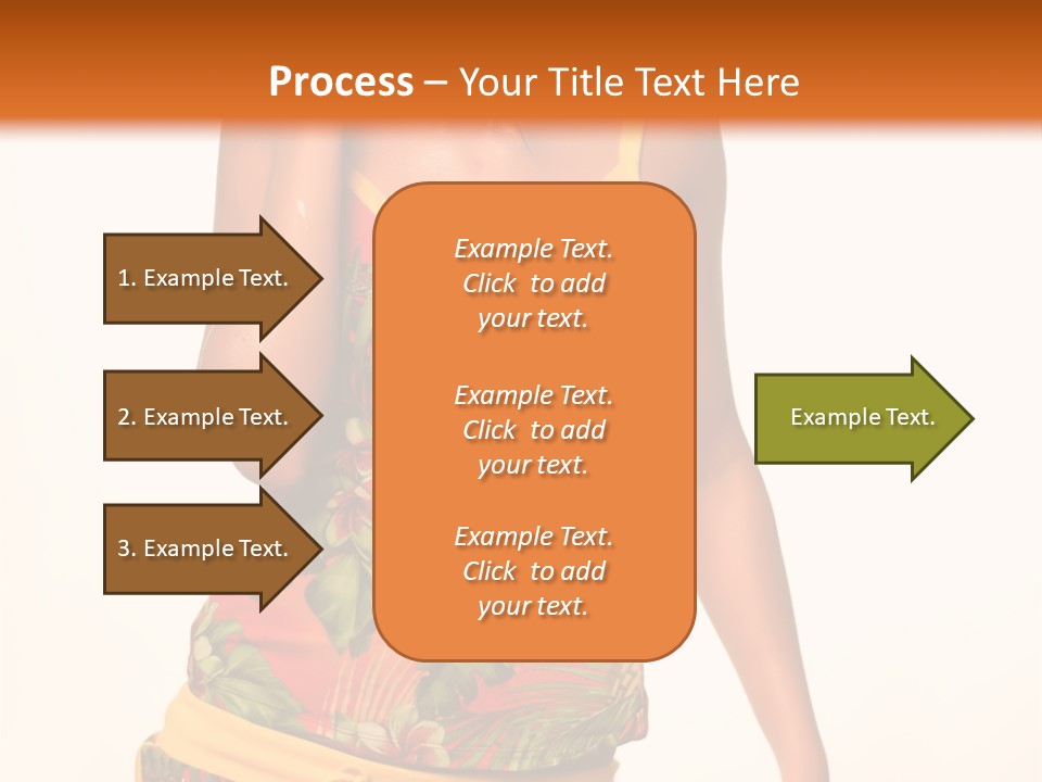 Makeup Portrait Lady PowerPoint Template