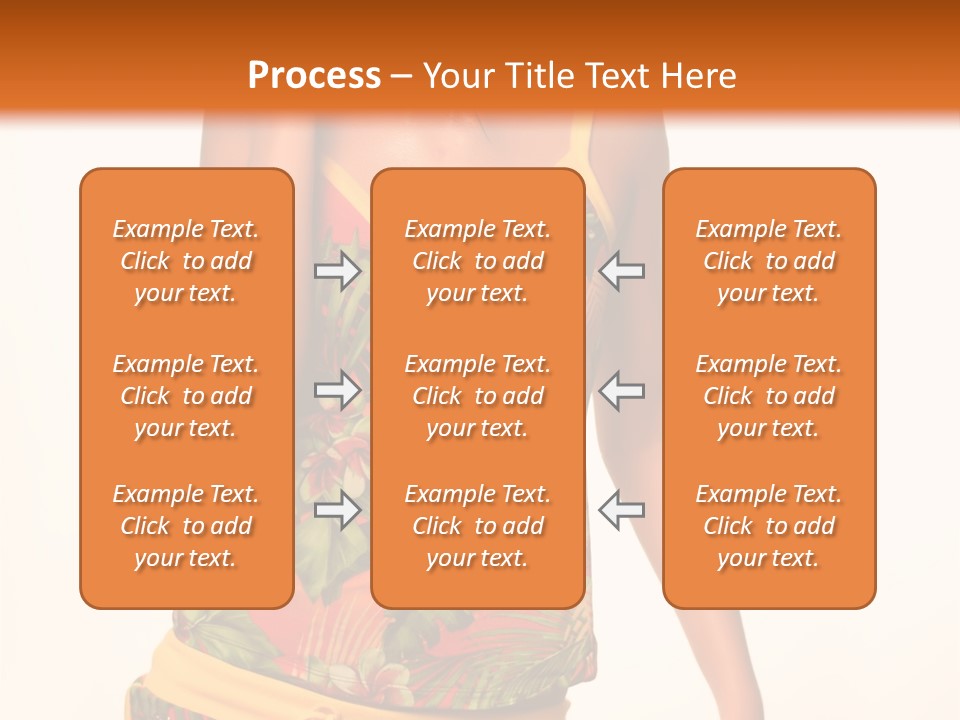 Makeup Portrait Lady PowerPoint Template