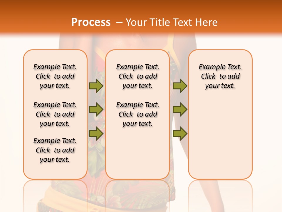 Makeup Portrait Lady PowerPoint Template