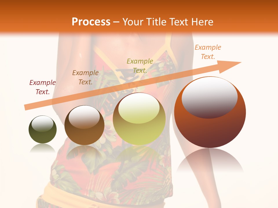 Makeup Portrait Lady PowerPoint Template