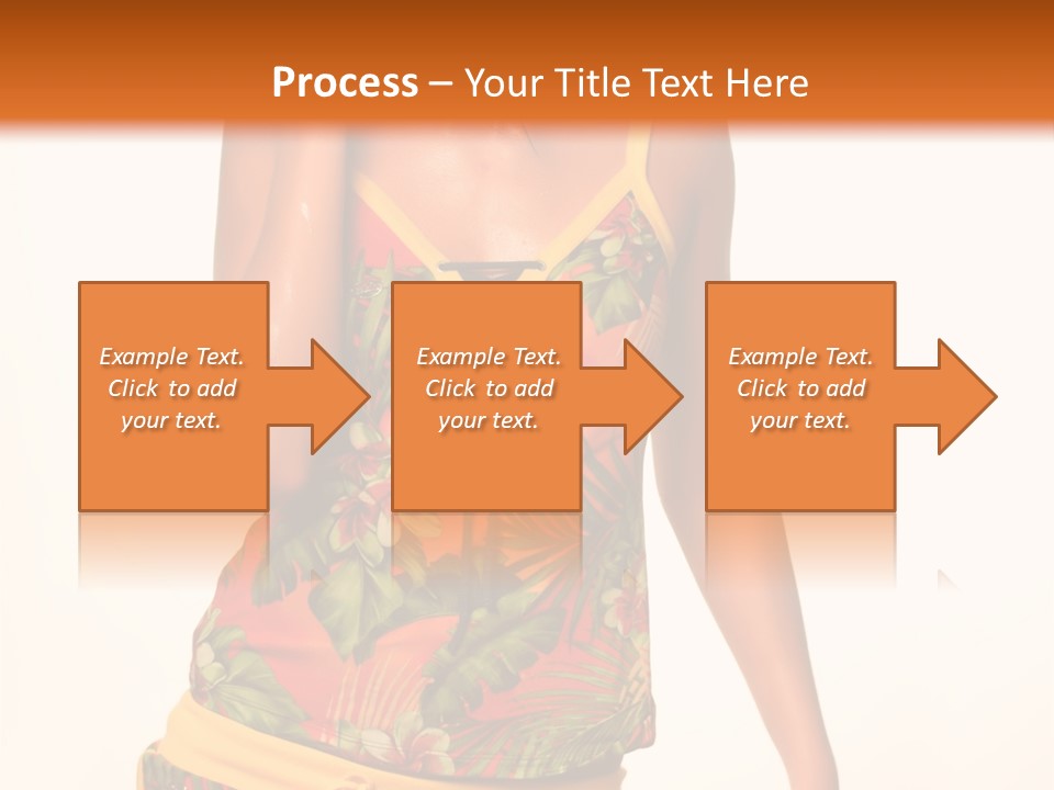 Makeup Portrait Lady PowerPoint Template