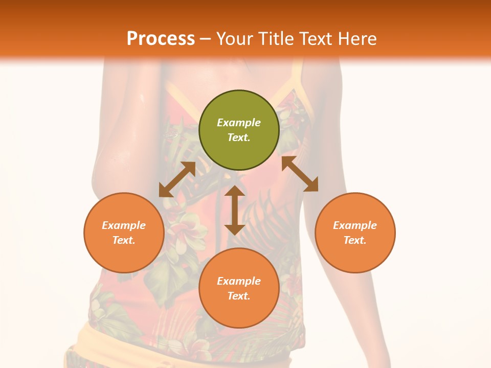 Makeup Portrait Lady PowerPoint Template