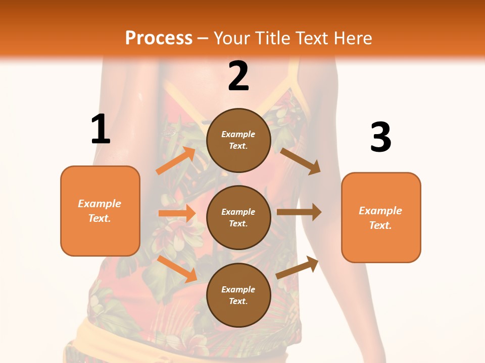 Makeup Portrait Lady PowerPoint Template