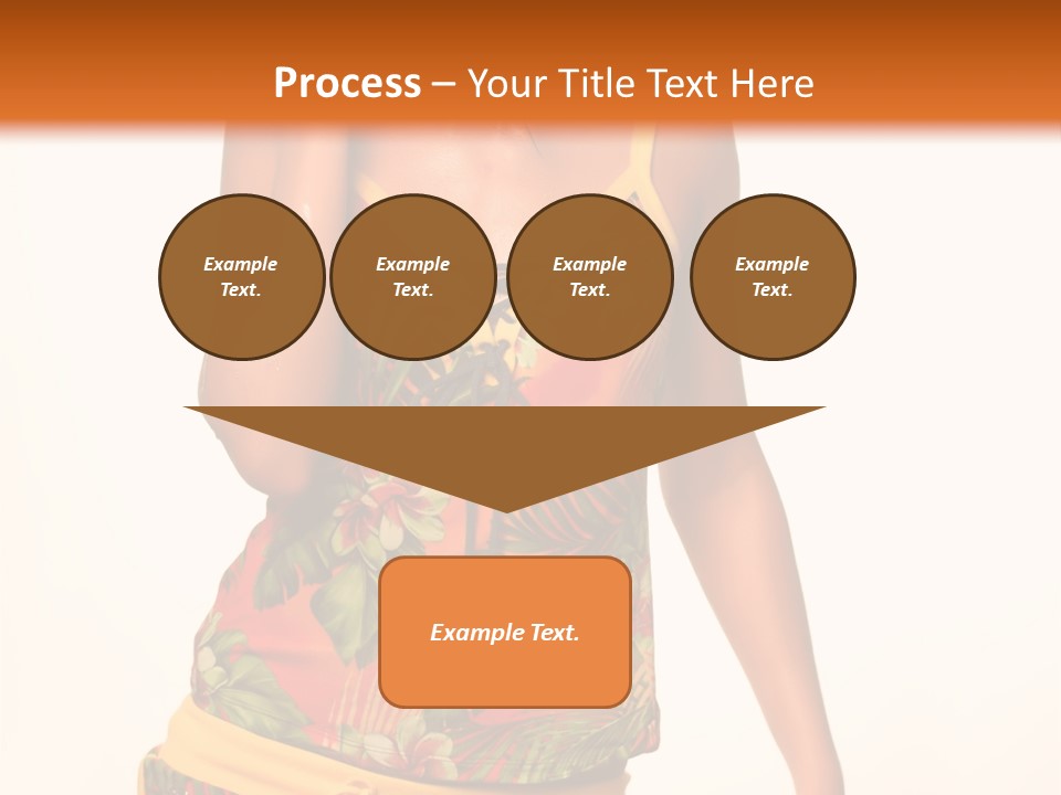 Makeup Portrait Lady PowerPoint Template