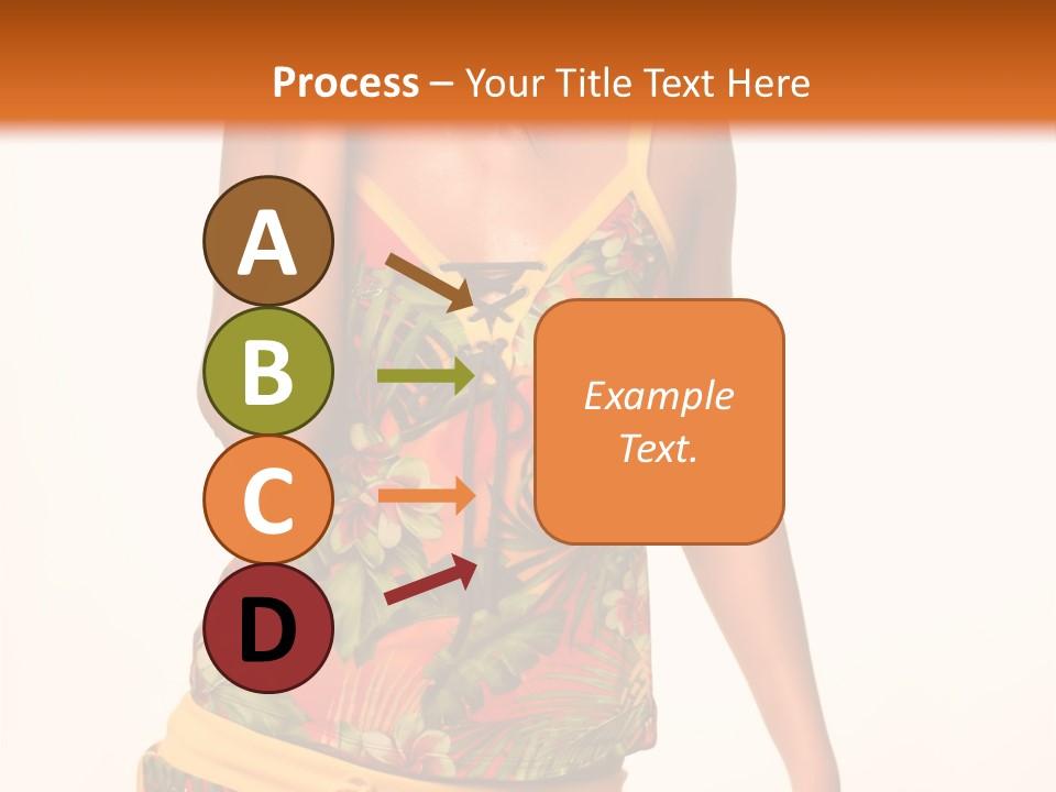 Makeup Portrait Lady PowerPoint Template