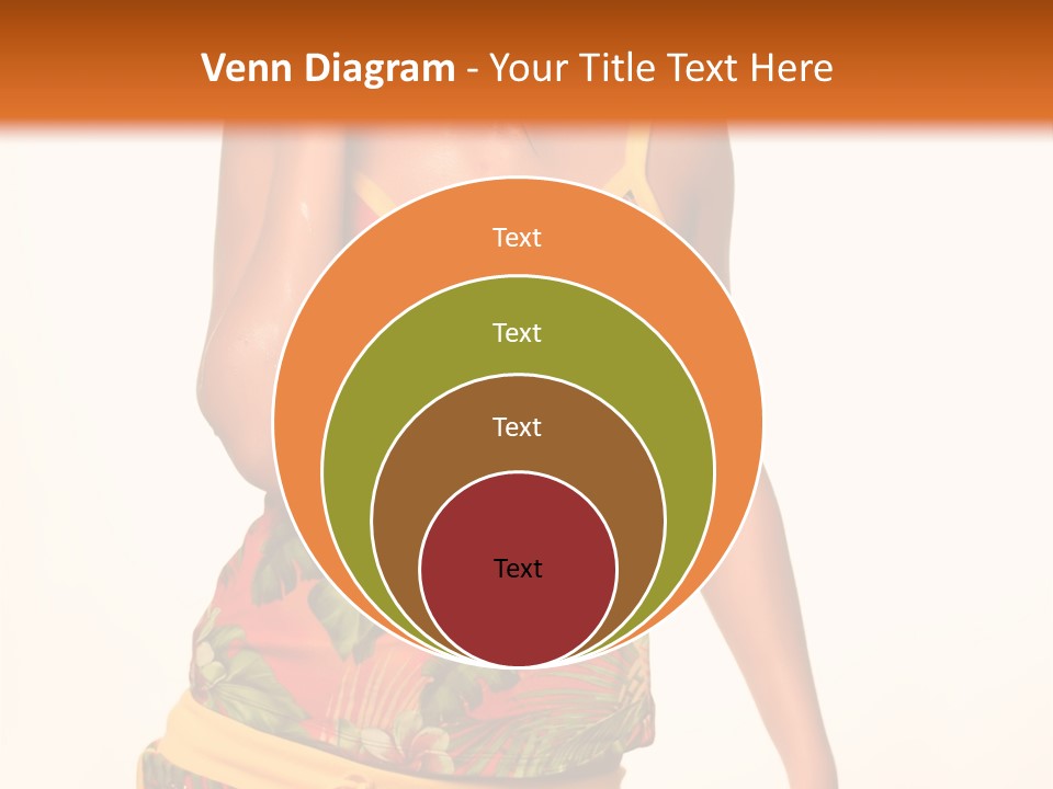 Makeup Portrait Lady PowerPoint Template