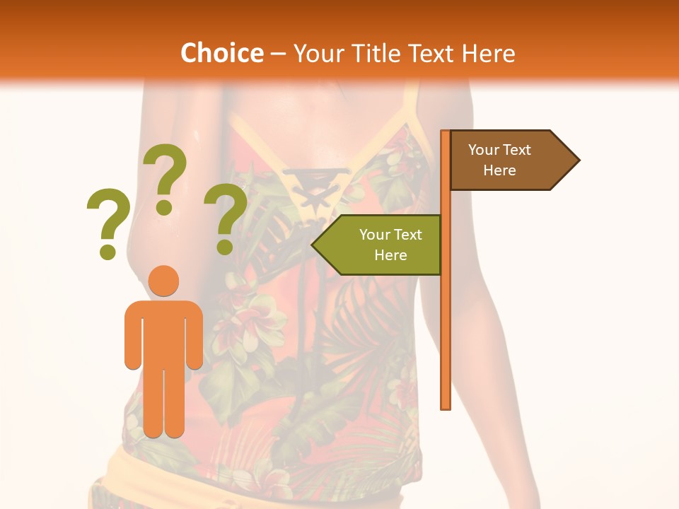 Makeup Portrait Lady PowerPoint Template