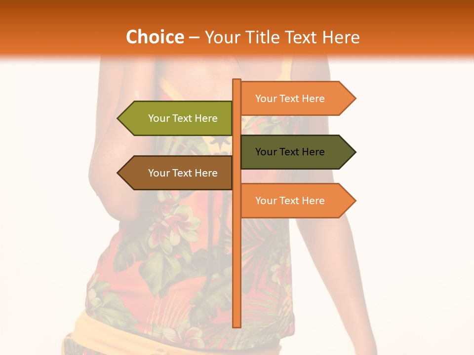 Makeup Portrait Lady PowerPoint Template