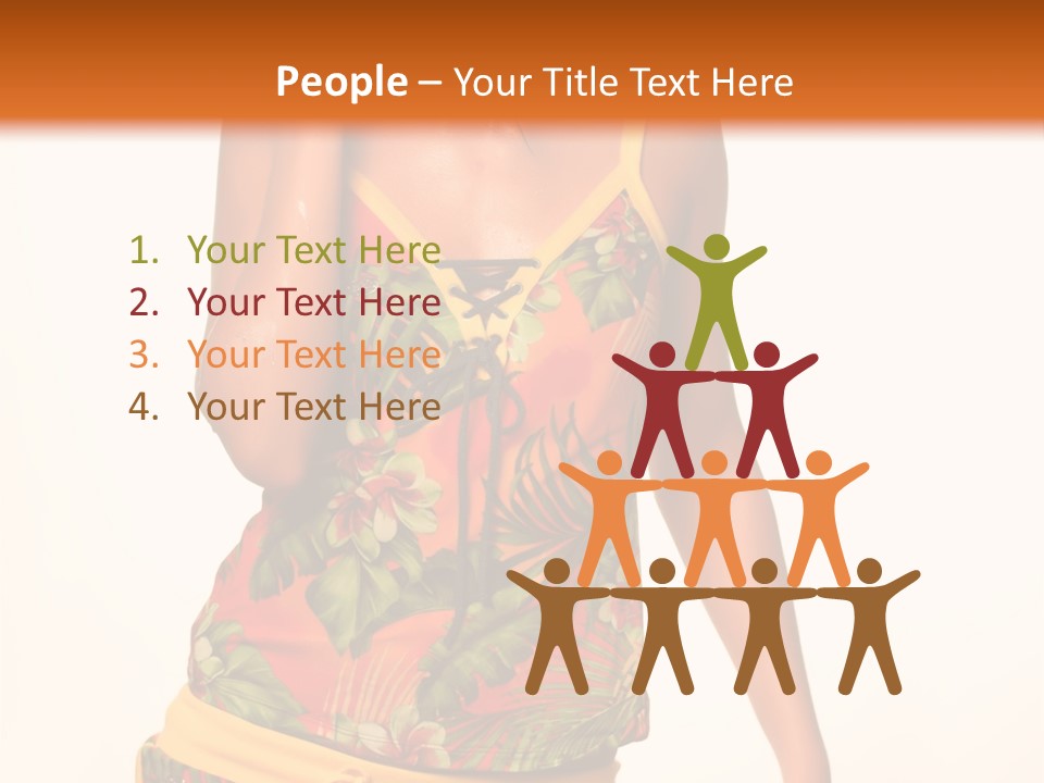 Makeup Portrait Lady PowerPoint Template