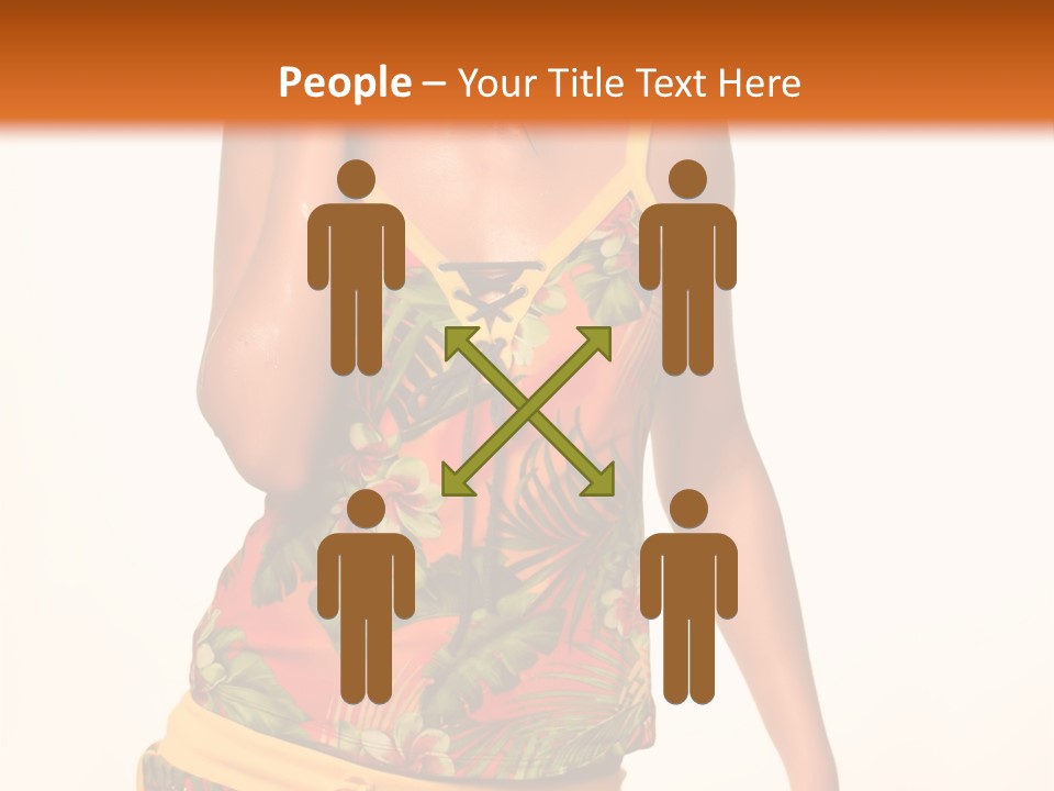 Makeup Portrait Lady PowerPoint Template