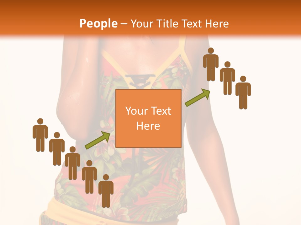 Makeup Portrait Lady PowerPoint Template