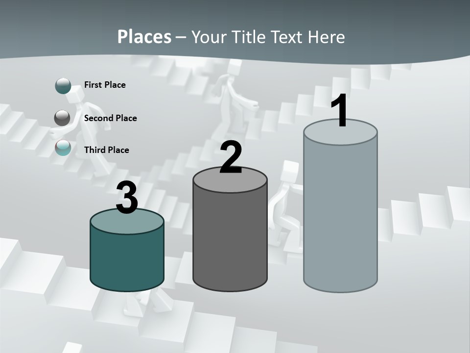 Along Direction Improve PowerPoint Template