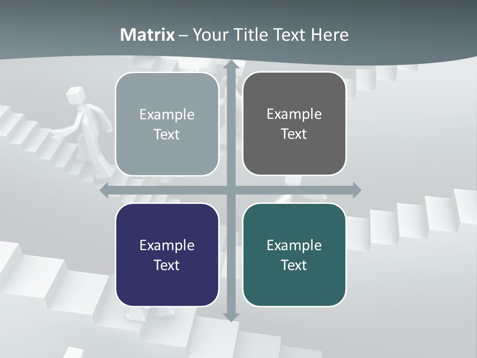 Along Direction Improve PowerPoint Template
