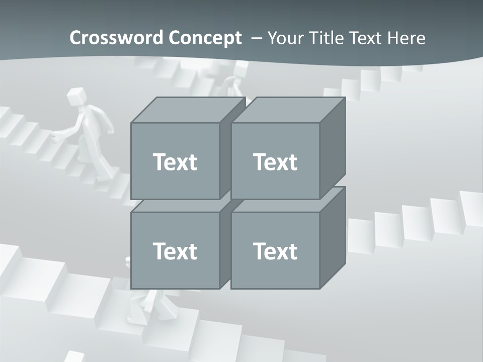 Along Direction Improve PowerPoint Template