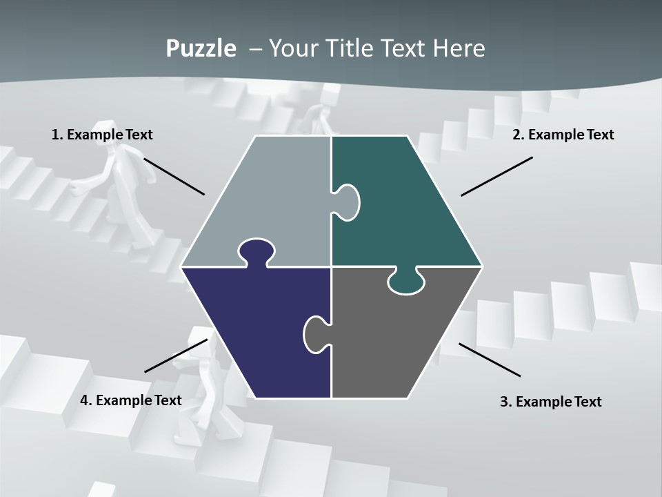 Along Direction Improve PowerPoint Template