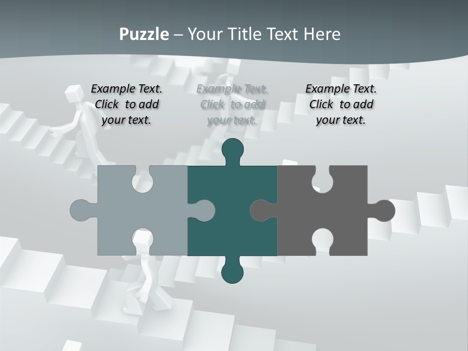 Along Direction Improve PowerPoint Template